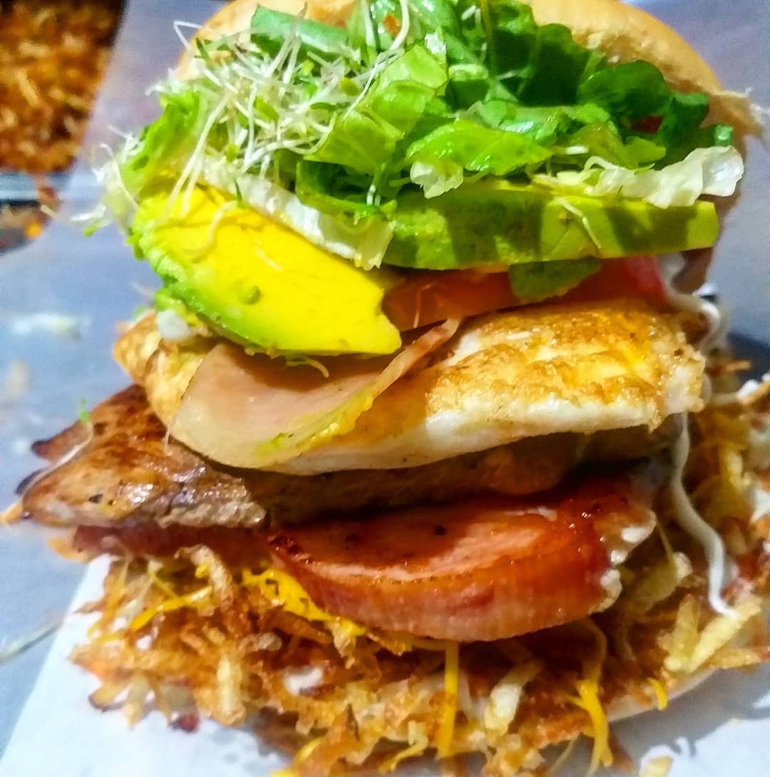 Hamburguesa chapiadora